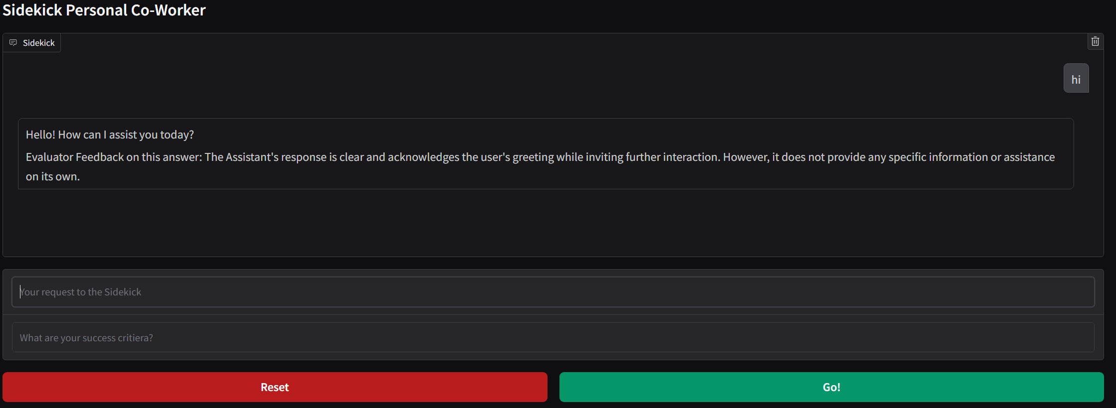 Sidekick: AI-Powered Personal Co-Worker